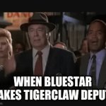 *Sigh* | WHEN BLUESTAR MAKES TIGERCLAW DEPUTY | image tagged in gifs,wc,warrior cats | made w/ Imgflip video-to-gif maker