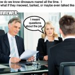 job interview Meme Generator - Imgflip