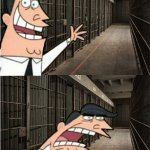 Timmy turner's dad - Prison edition template