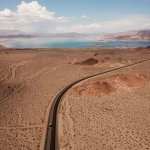 Lake Mead, a freshwater reservoir 40 million Americans rely on