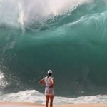 big wave  | SO THAT'S THE FIRST LITERATURE EXAM IN ENGLISH 12 HONORS.. NICE. | image tagged in big wave | made w/ Imgflip meme maker