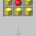 notch apple crafting template