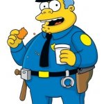 cop coffee and donut template