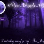 Purple's Announcement meme