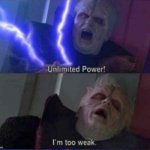 unlimited power reversed template