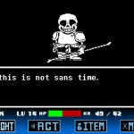 This is not sans time