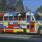The Partridge Family bus template