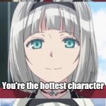 Lovey dovey Anna | New anime gets released; You're the hottest character; unfortunately, you are also the most accident prone | image tagged in lovey dovey anna | made w/ Imgflip meme maker