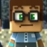 Double Toby | TOBY FROM MINECRAFT MINI SERIES' REACTION OF HAVING A TOBY IN THOMAS' UNIVERSE. | image tagged in minecraft mini series,thomas | made w/ Imgflip meme maker