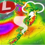 hurricane larry rainbow fart | image tagged in hurricane larry rainbow fart,hurricane larry,rainbow,fart,weather,funny memes | made w/ Imgflip meme maker