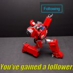 You've gained a follower