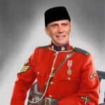 A Mountie with an Indonesian Hat