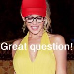 MAGA Kylie great question