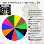 Pepe party cliches