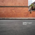 Empty Lot Brick Wall