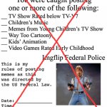 For Calebdecker1 | image tagged in no memes were allowed from tv-y shows violation | made w/ Imgflip meme maker