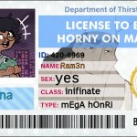 mah horni license