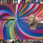 Yanma used hypnosis! (meme man lmao)