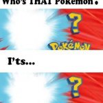 who's that pokemon