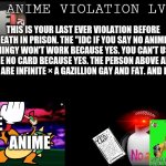 no Anime Violation Lvl 5 template