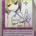 pleae | image tagged in thigh pics | made w/ Imgflip meme maker
