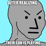 --_-- | COMMUNIST AFTER REALIZING; THEIR SON IS PLAYING MINECRAFT NOT OURCRAFT | image tagged in wheeze | made w/ Imgflip meme maker