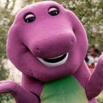 Barney is proud