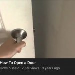 Door opening