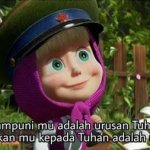 Masha mengampuni meme