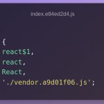 React import