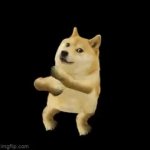 Dancing doggo GIF Template
