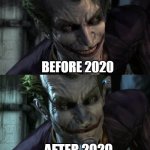 Even the Joker is tired of covid meme