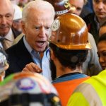 Biden rants at auto worker