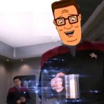 HANK HILL, STAR TREK, REPLICATOR