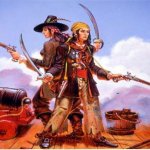 Anne Bonny & Mary Read template