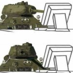 T-34 react