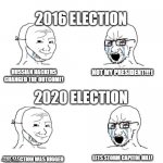 2016 Election -> 2020 Election