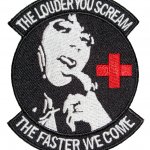 Sexy Nurse Patch - the louder you scream, the faster we come