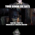 Batman roasts joker