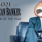 Sloth banker of the year meme