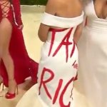 aoc dress tax the rich