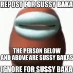 Sussy Baka meme