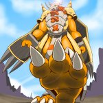 Wargreymon stomp