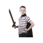 Boy with wooden sword png