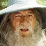 Gandalf Laughing