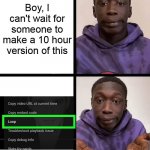 khaby lame meme | Boy, I can't wait for someone to make a 10 hour version of this | image tagged in khaby lame meme,memes | made w/ Imgflip meme maker