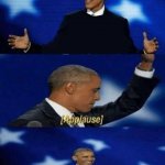 Obama More Applause meme