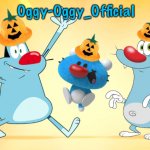 Oggy-Oggy_Official’s announcement template (Halloween edition) meme