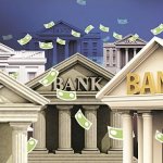 Banks with money