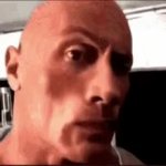 the rock GIF Template